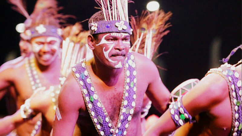 Warli tribal dance performance in Dadra and Nagar Haveli